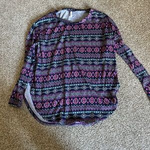 Pink blush maternity sweater